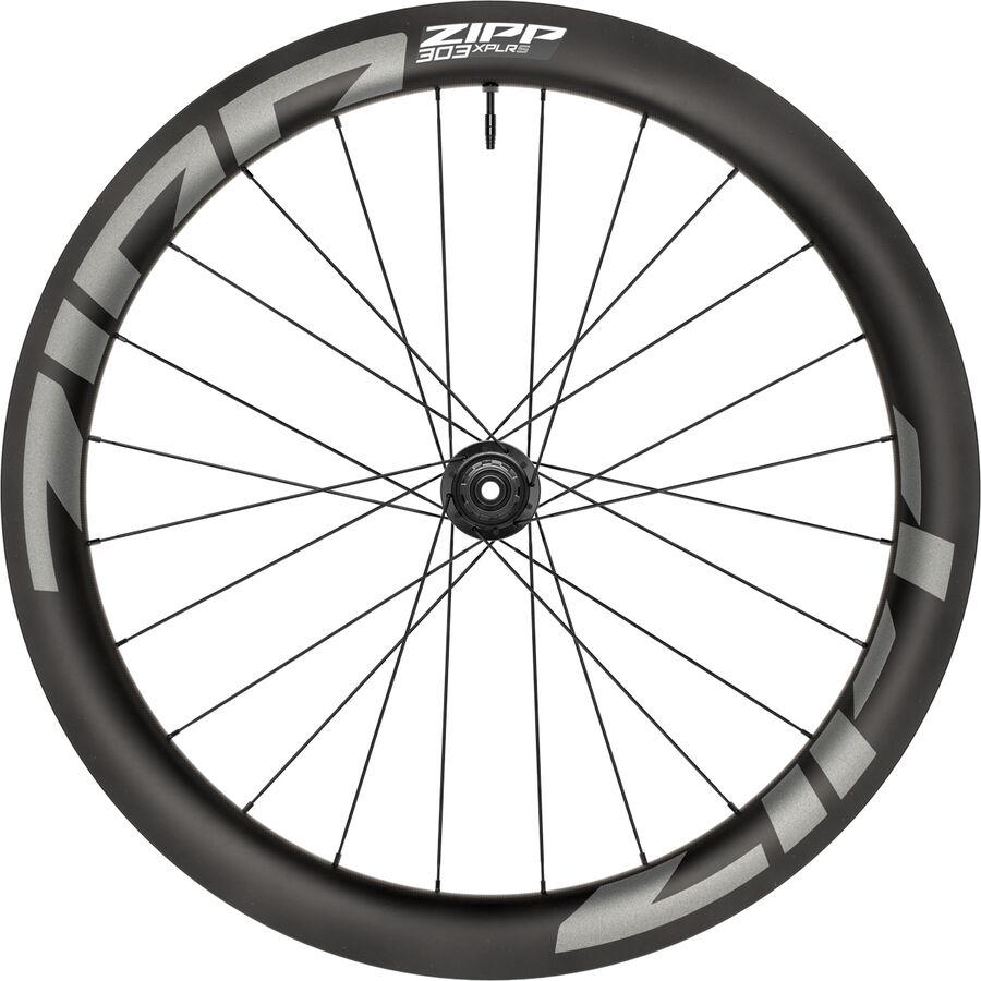 Zipp 303 XPLR S Carbon Wheel - Tubeless Black Front