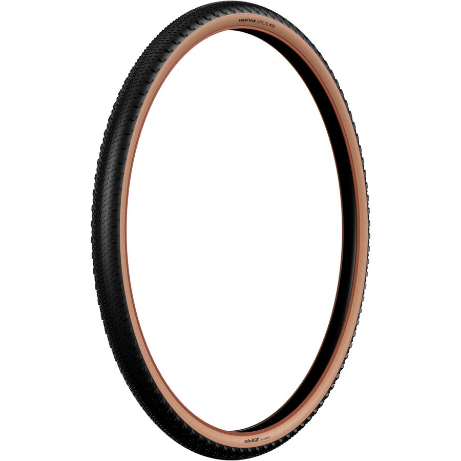 Zipp Goodyear/Zipp XPLR INTER Tubeless Tire Black/Brown