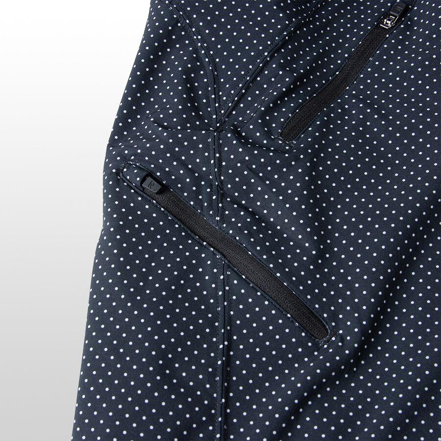ZOIC Bliss Print Short - Women's Black Polka Dot