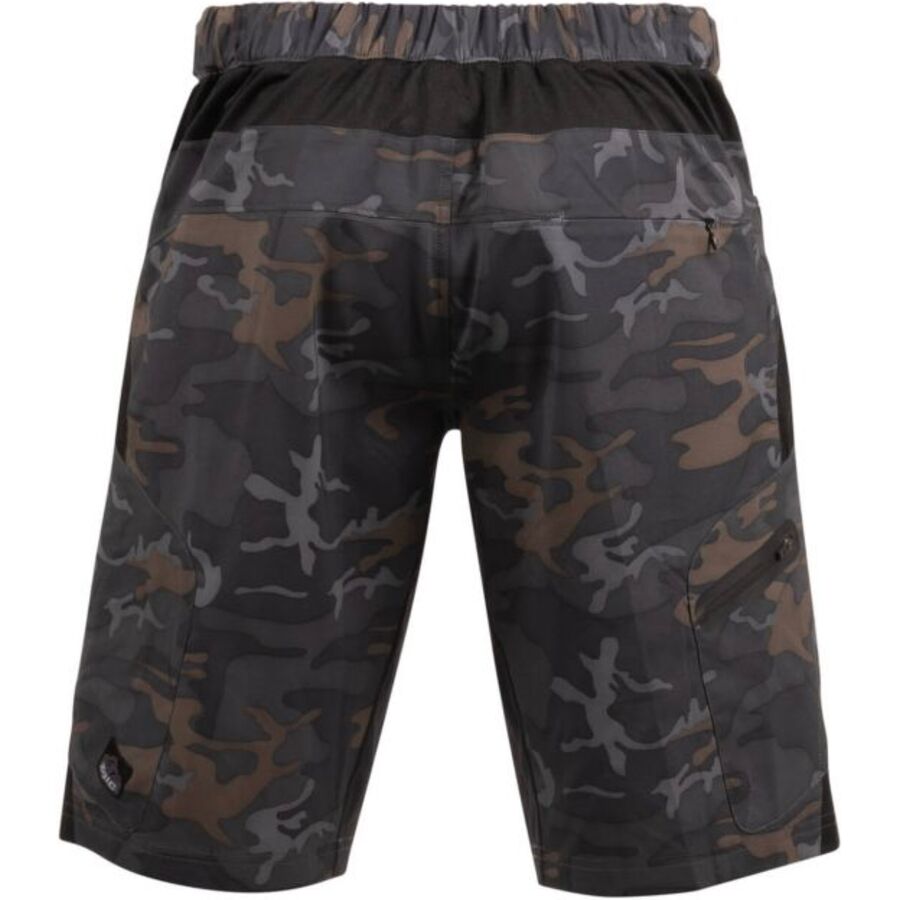 ZOIC Ether Camo Short + Essential Liner - Men's Black Ops