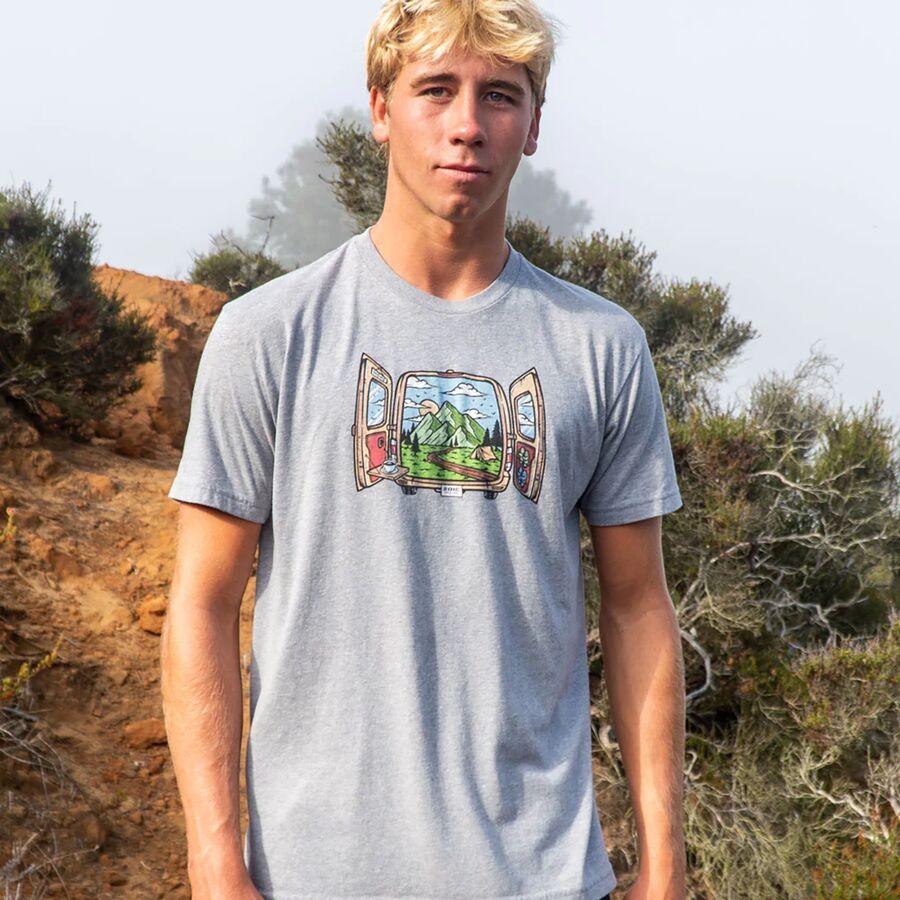 ZOIC Van Life T-Shirt - Men's Dark Grey Heather