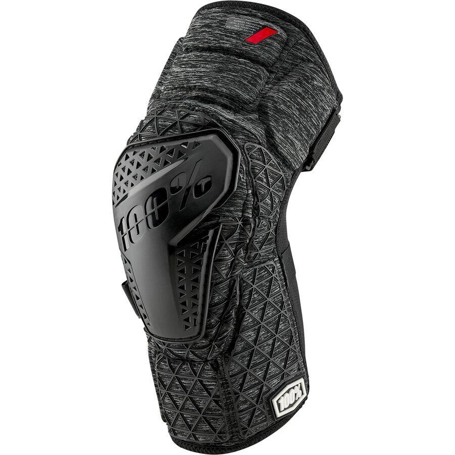 100% Surpass Knee Pad Heather Grey/Black