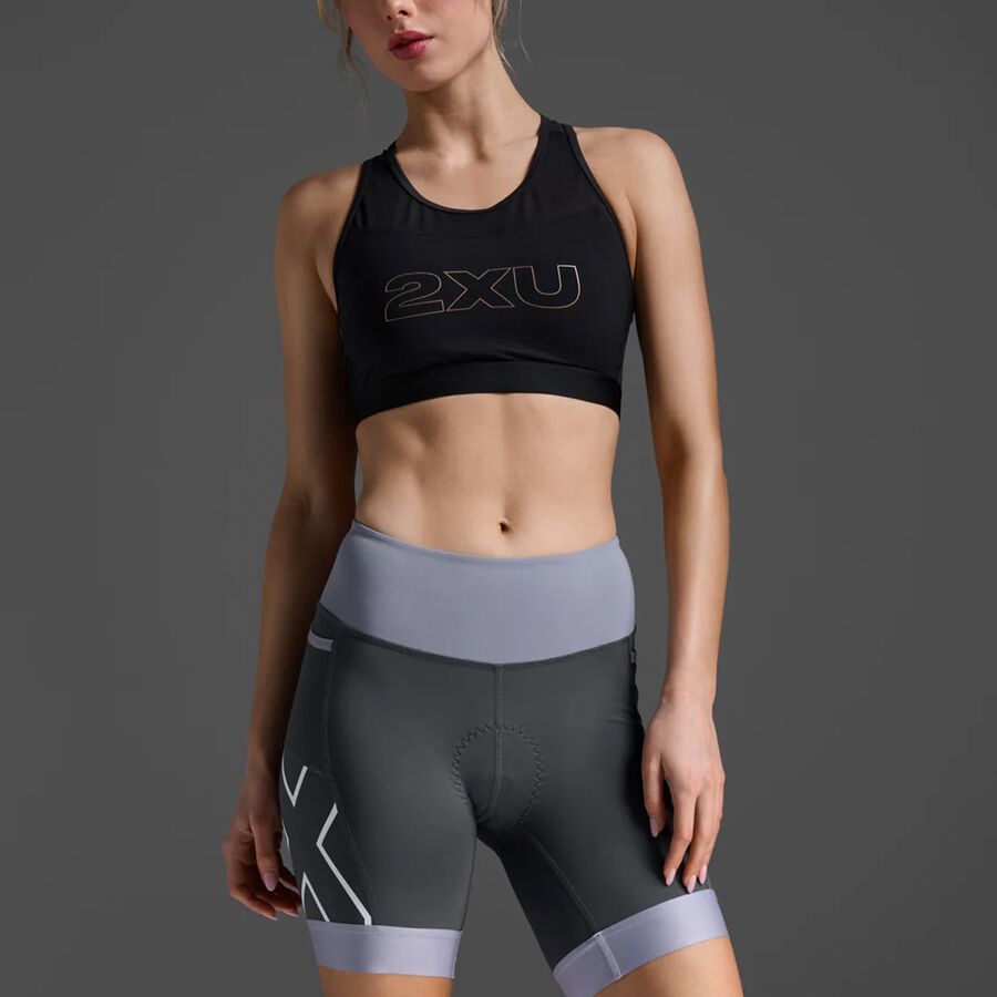 2XU Core Tri 6in Short - Women's Digital Lilac/Turbulence