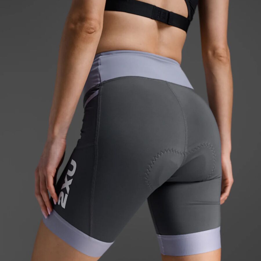 2XU Core Tri 6in Short - Women's Digital Lilac/Turbulence