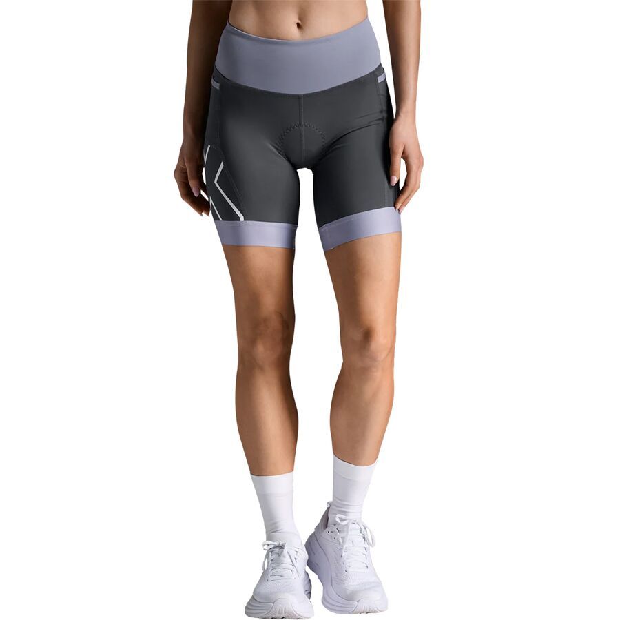 2XU Core Tri 6in Short - Women's Digital Lilac/Turbulence