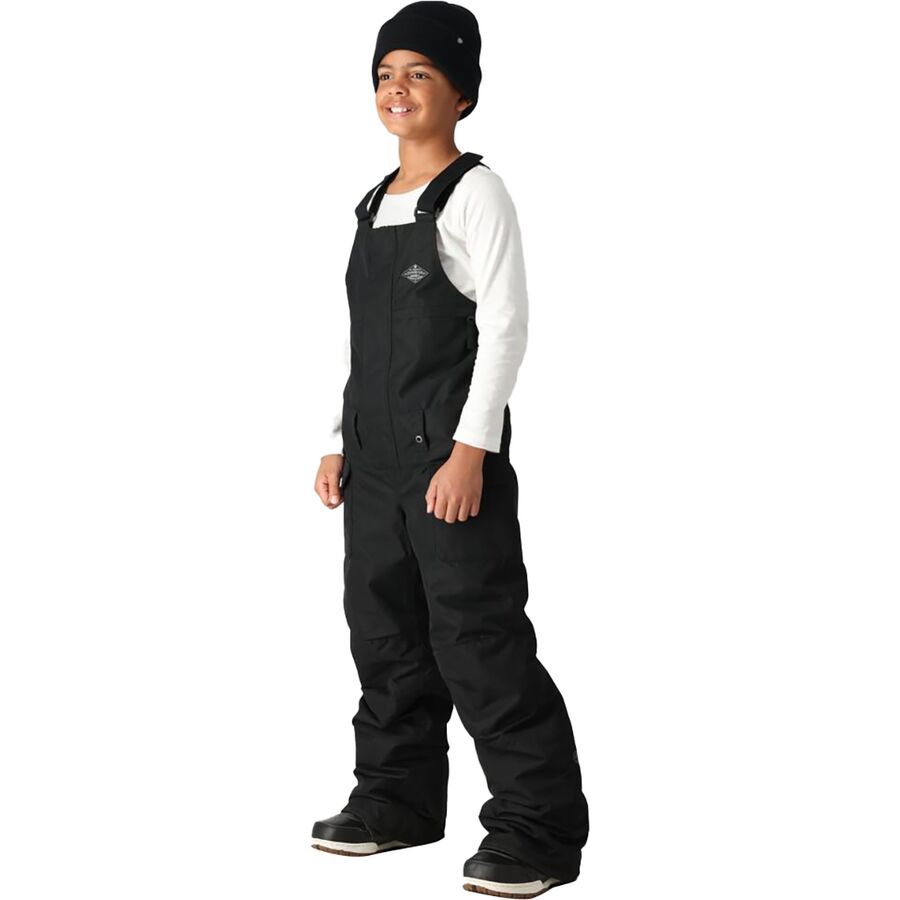 686 Frontier Insulated Bib Pant 2025 - Boys' Black