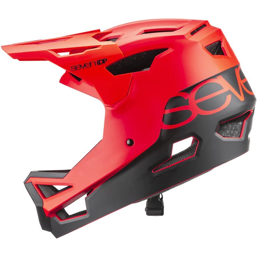 7 Protection Project .23 ABS Helmet Matt Thruster Red/Black