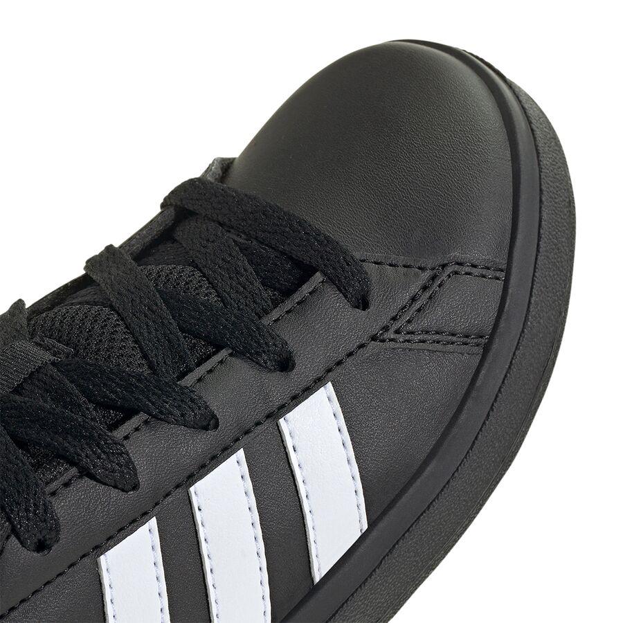 Adidas Grand Court 2.0 Shoe - Kids' Core Black/Ftwr White/Gold Met