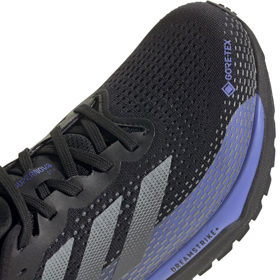 Adidas Supernova GTX Running Shoe - Men's Core Black/Grey/Cobalt Blue