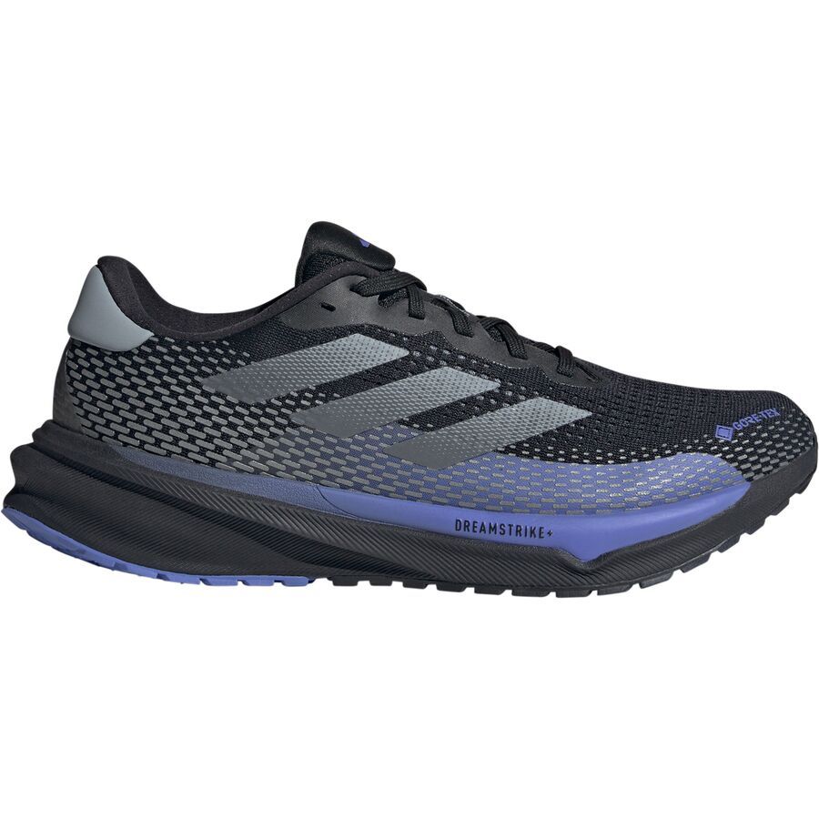Adidas Supernova GTX Running Shoe - Men's Core Black/Grey/Cobalt Blue