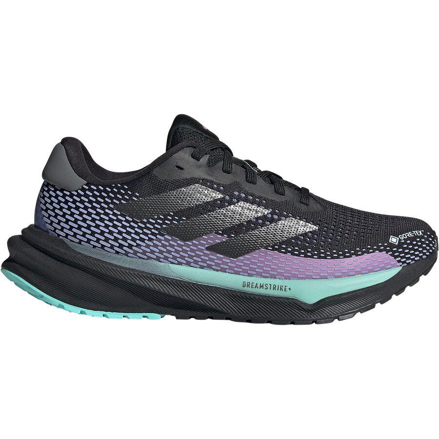 Adidas Supernova GTX Running Shoe - Women's Core Black/Iron Metallic/Semi Flash Aqua
