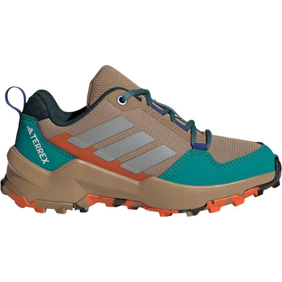 Adidas TERREX AX4R Hiking Shoe - Kids' Cardboard/Matte Silver/Pure Teal