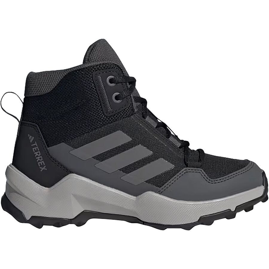 Adidas TERREX AX4R Mid Hiking Shoe - Kids' Core Black/Grey Four/Grey Six