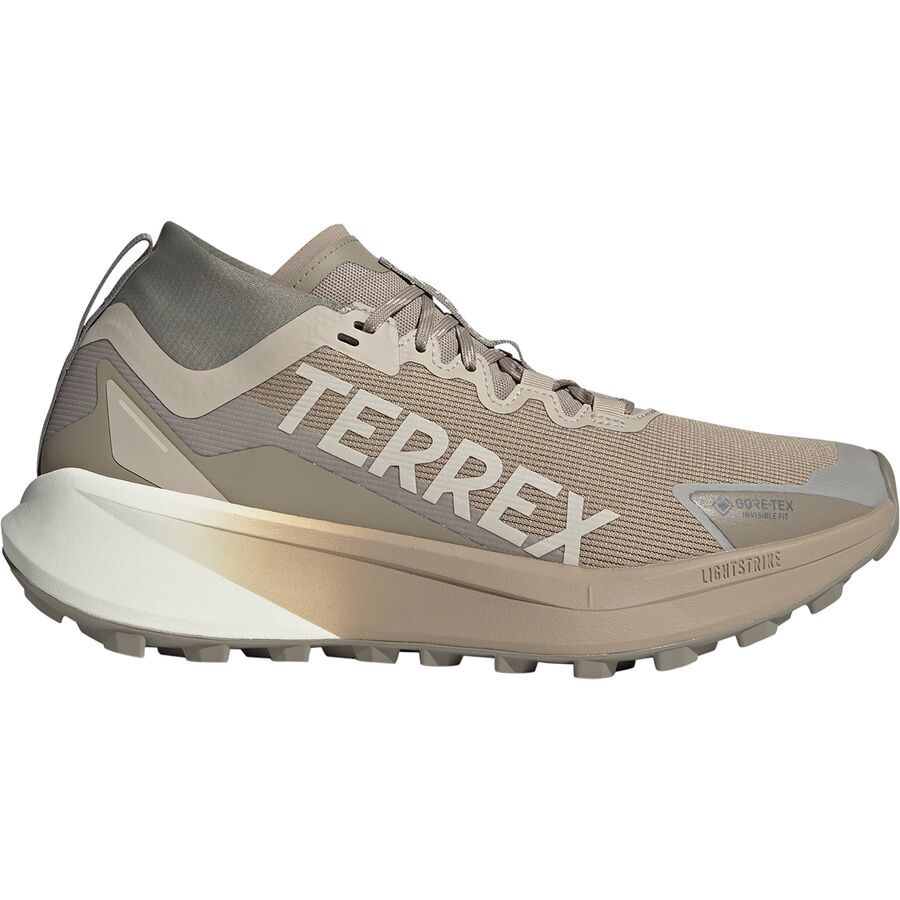 Adidas TERREX Terrex Agravic GTX Trail Running Shoe - Men's Blanch Cargo/Alumina/Putty Beige