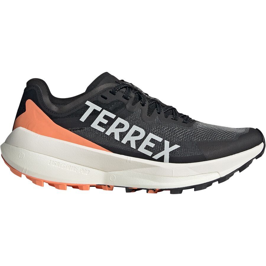 Adidas TERREX Terrex Agravic Speed Trail Running Shoe - Women's Core Black/Grey One/Amber Tint