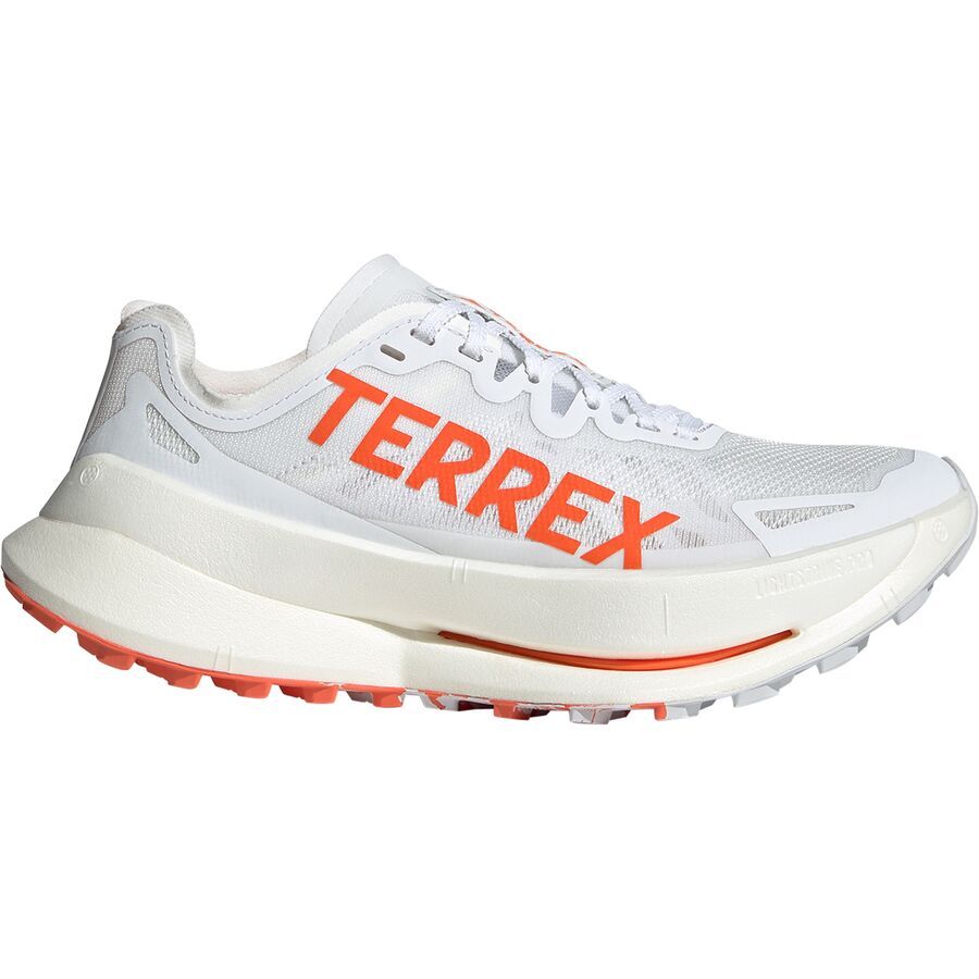 Adidas TERREX Terrex Agravic Speed Ultra Trail Running Shoe - Women's Ftwr White/Impact Orange/Dash Grey