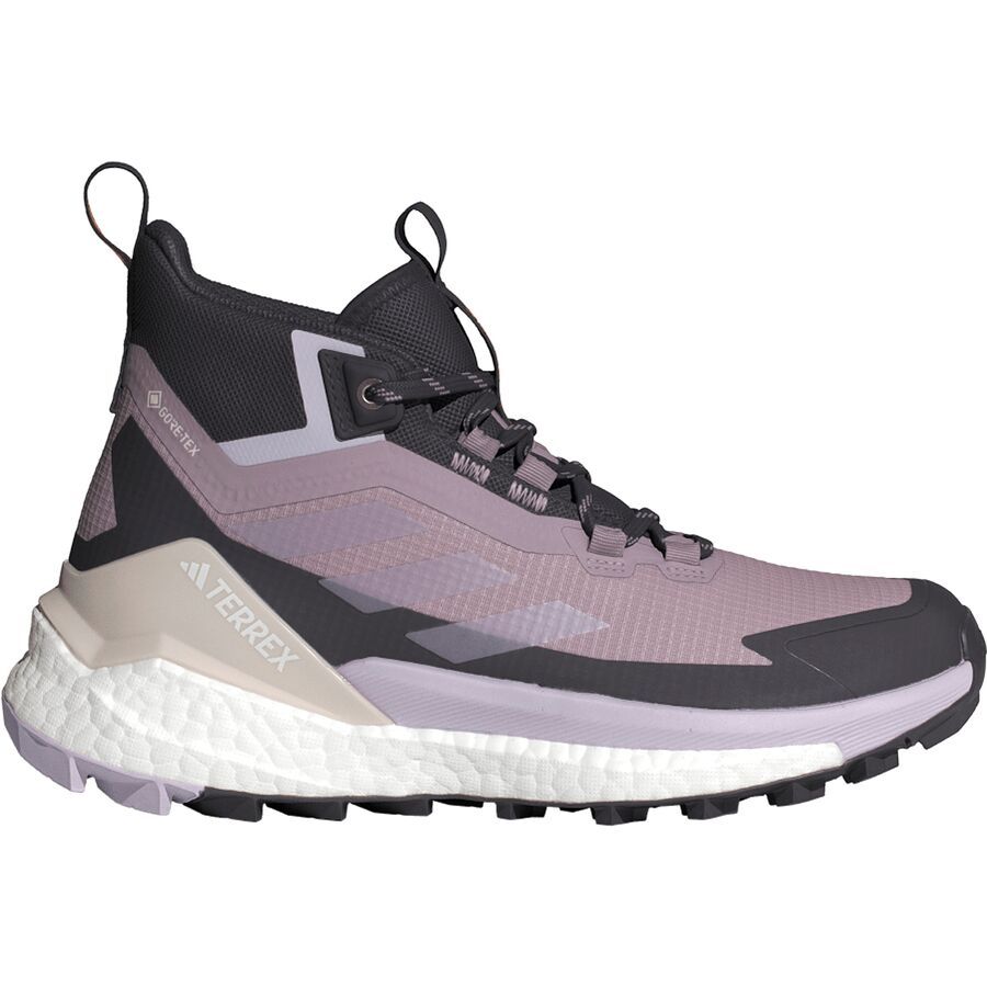 Adidas TERREX Terrex Free Hiker 2 GORE-TEX Hiking Shoe - Women's Preloved Fig/Silver Dawn/Aurora Black Adidas TERREX Terrex Free Hiker 2 GORE-TEX Hiking Shoe - Women's Preloved Fig/Silver Dawn/Aurora Black