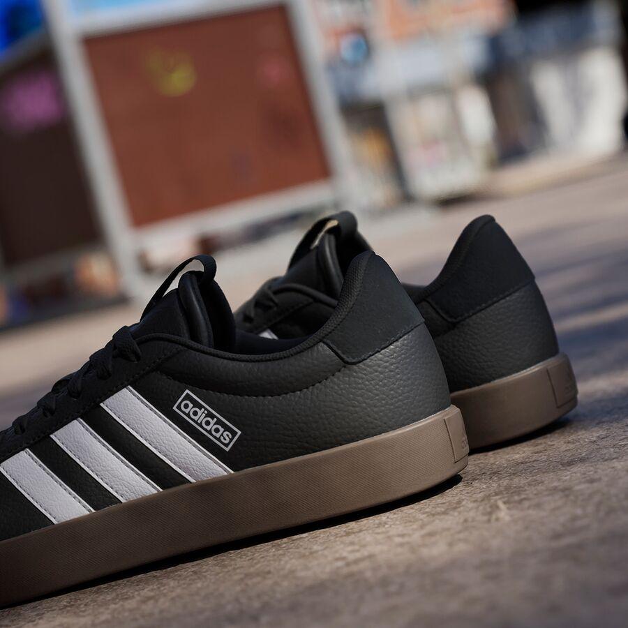 Adidas VL Court 3.0 Shoe - Men's Core Black/Footwear White/GUM5
