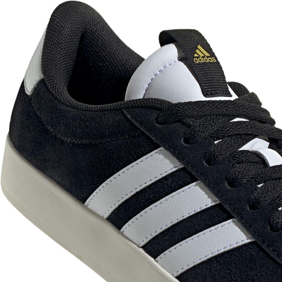 Adidas VL Court 3.0 Shoe - Women's Core Black/Footwear White/Gold Metallic