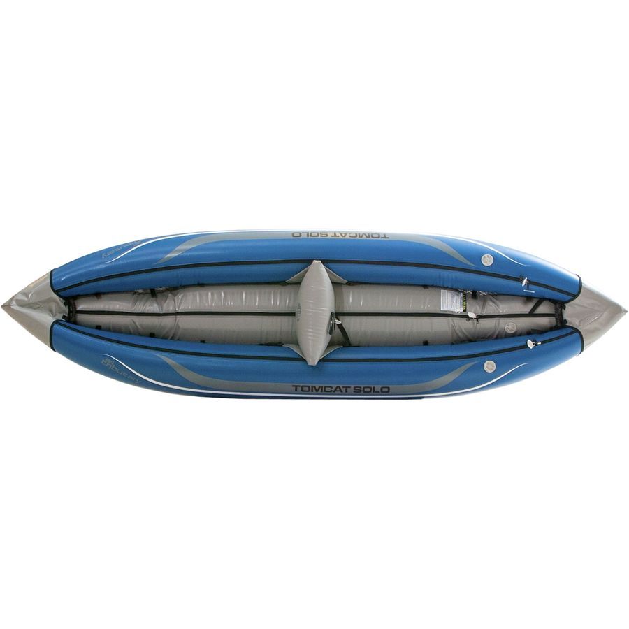 Aire Tributary Tomcat Solo Inflatable Kayak Dark Blue