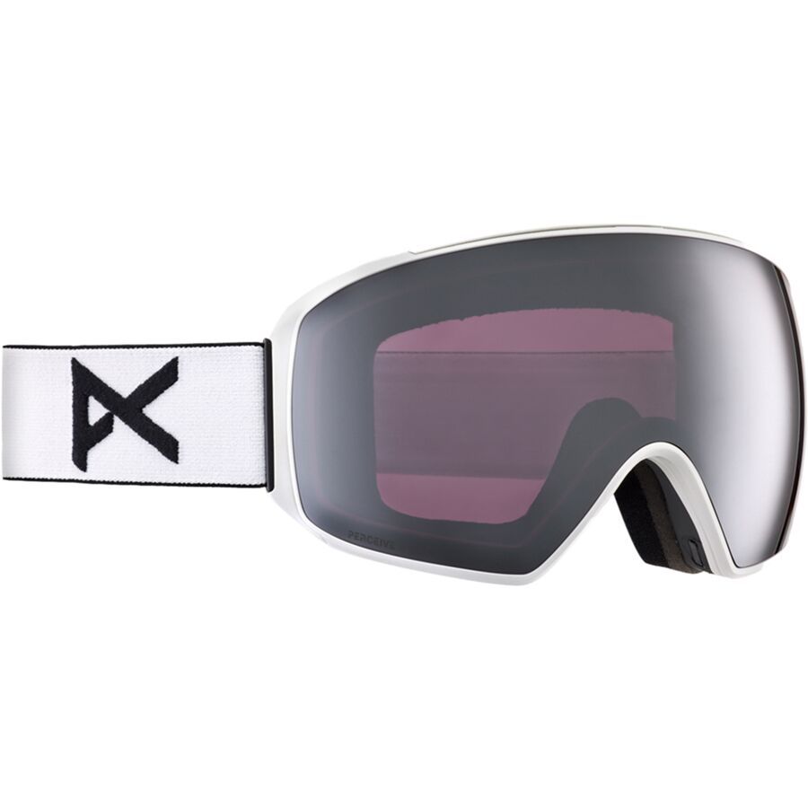 Anon M4 MFI Toric Goggles White/Perceive Sunny Onyx/Spare Lens-Perceive Variable Violet