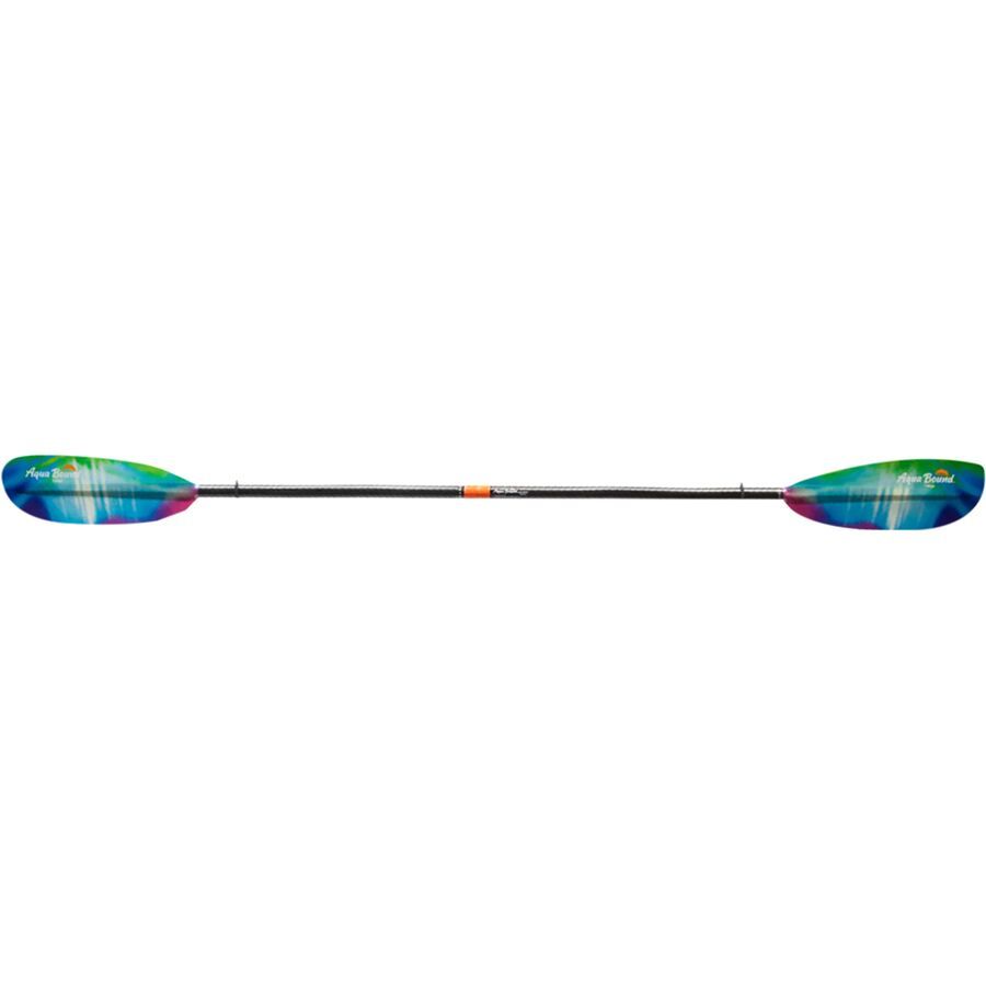 Aqua Bound Tango Fiberglass 2-Piece Posi-Lok Paddle - Bent Shaft Northern Lights