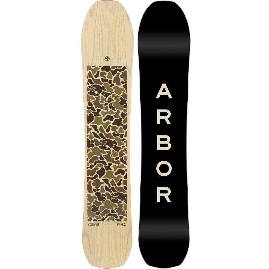 Arbor Carter Camber Snowboard - 2025 Natural