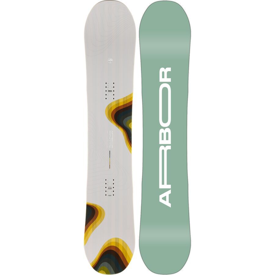 Arbor Mantra Camber Snowboard - 2025 White