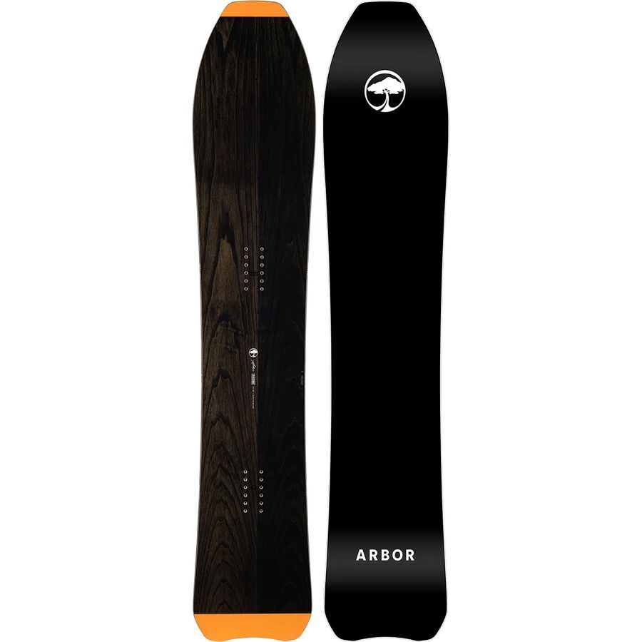 Arbor Padre Snowboard - 2025 Natural/Orange