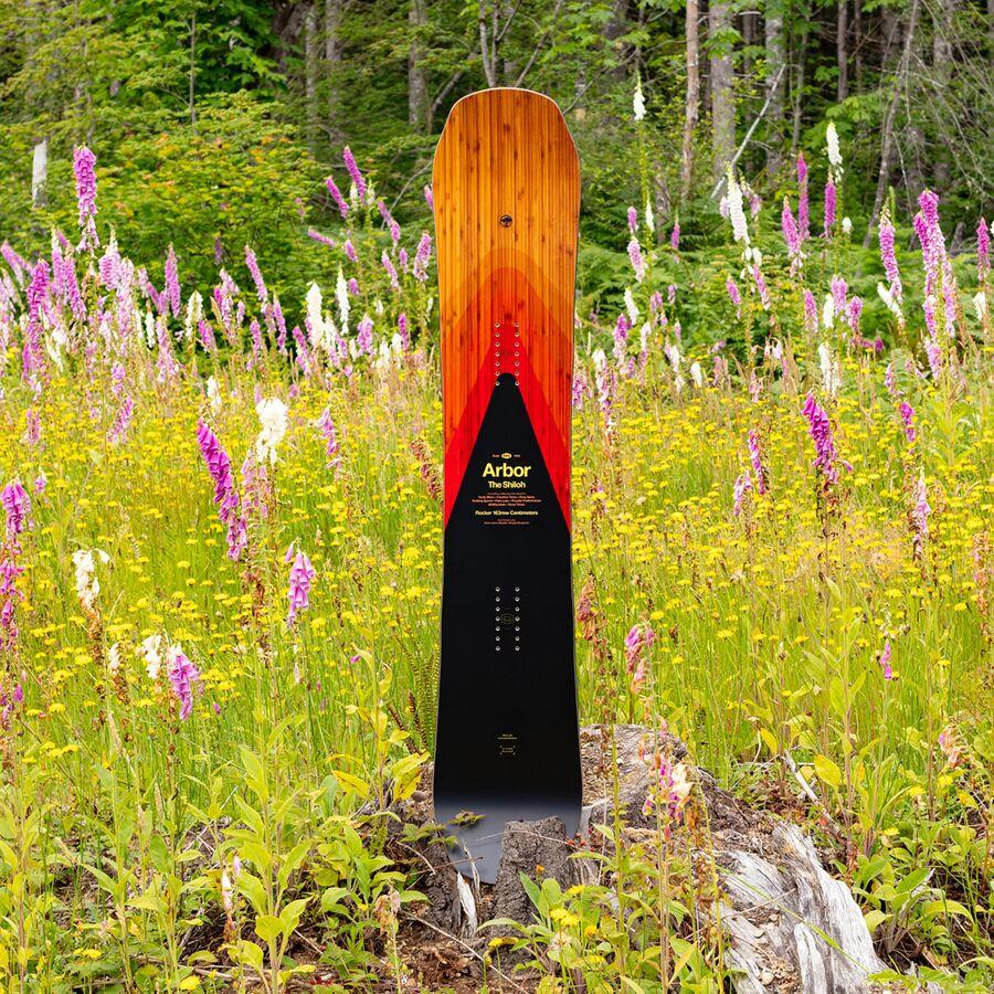Arbor Shiloh Camber Snowboard - 2023 One Color