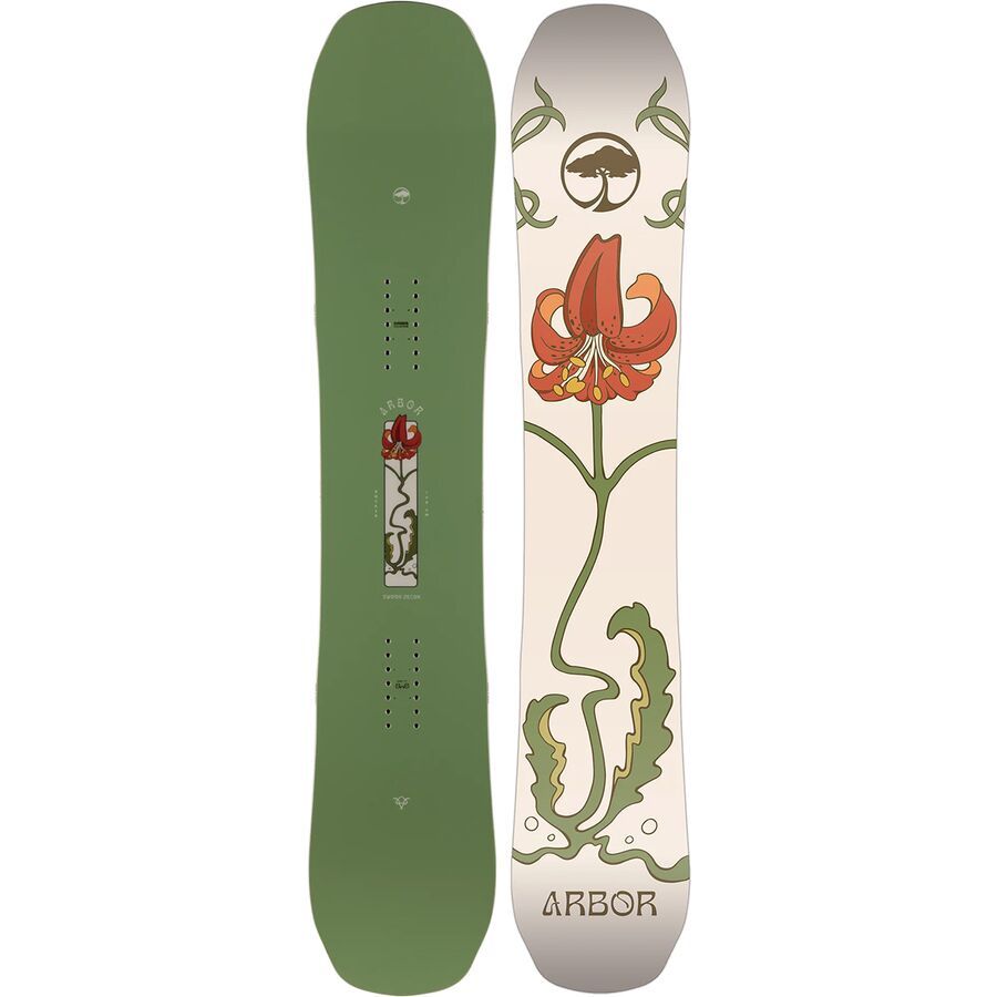 Arbor Swoon Decon Snowboard - 2025 - Women's Green