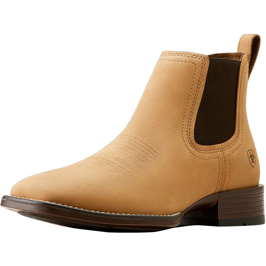 Ariat Booker Ultra Western Boot - Men's Almond Brown