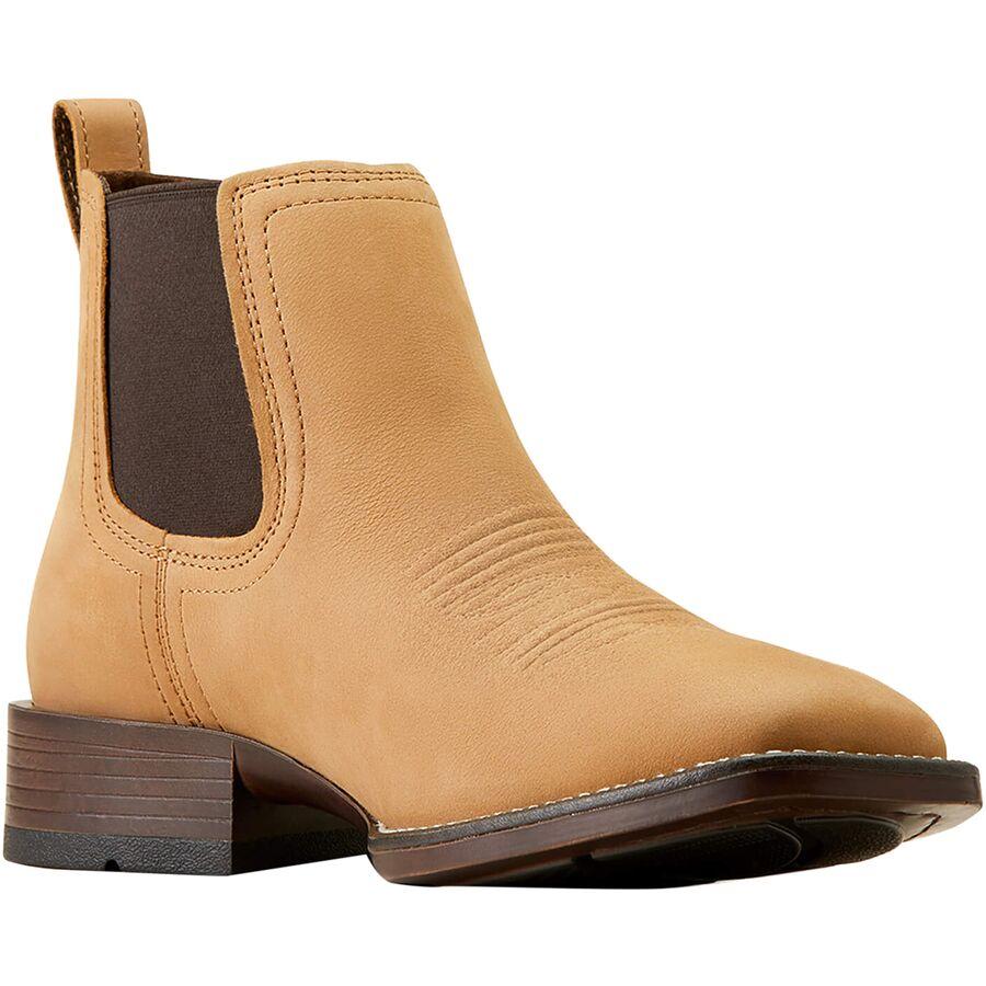 Ariat Booker Ultra Western Boot - Men's Almond Brown