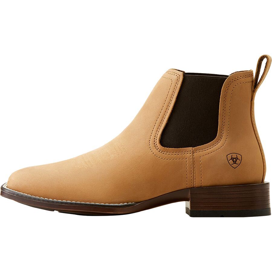 Ariat Booker Ultra Western Boot - Men's Almond Brown