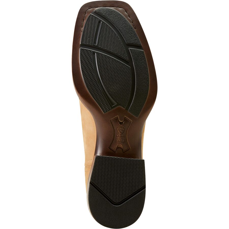 Ariat Booker Ultra Western Boot Wide - Men's Almond Brown