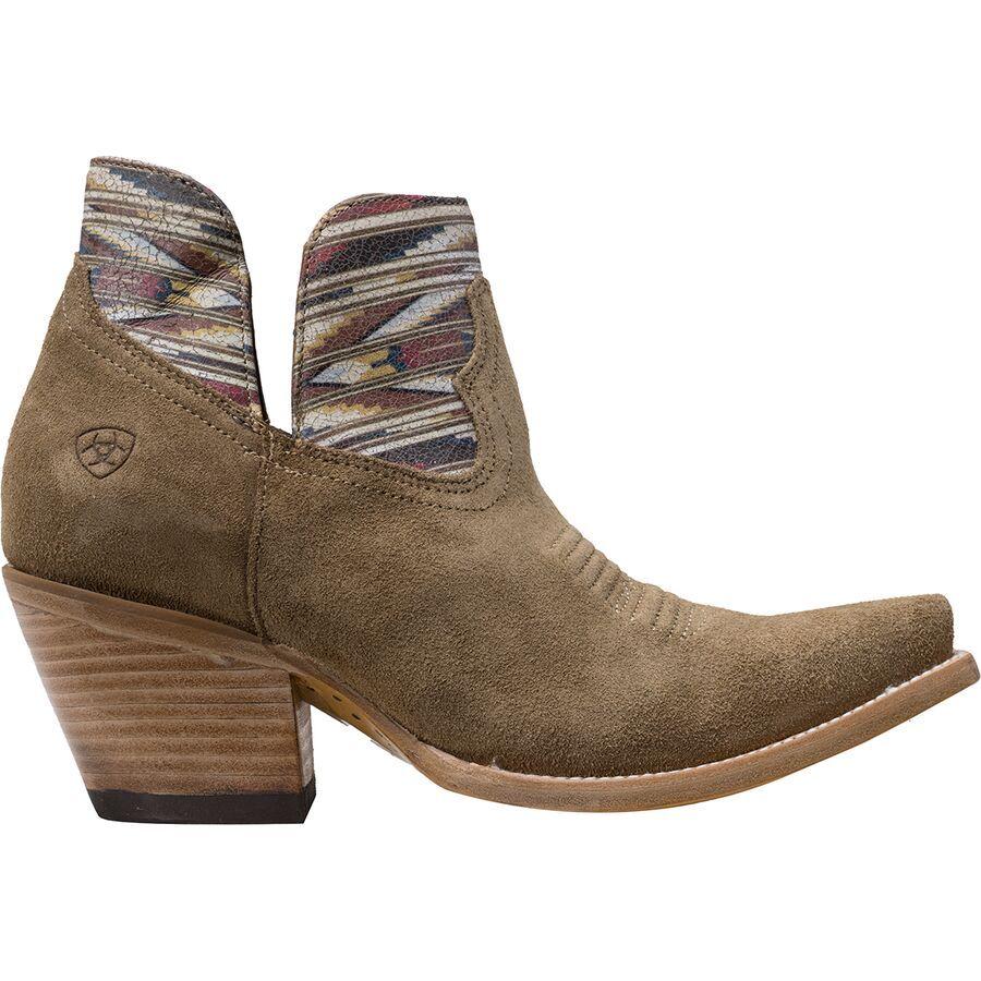 Ariat Hazel Chimayo Western Bootie Narrow - Women's Dijon Roughout