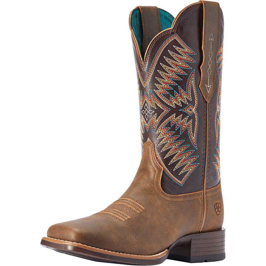 Ariat Odessa StretchFit Western Boot - Women's Fateful Brown/Burnished Pewter