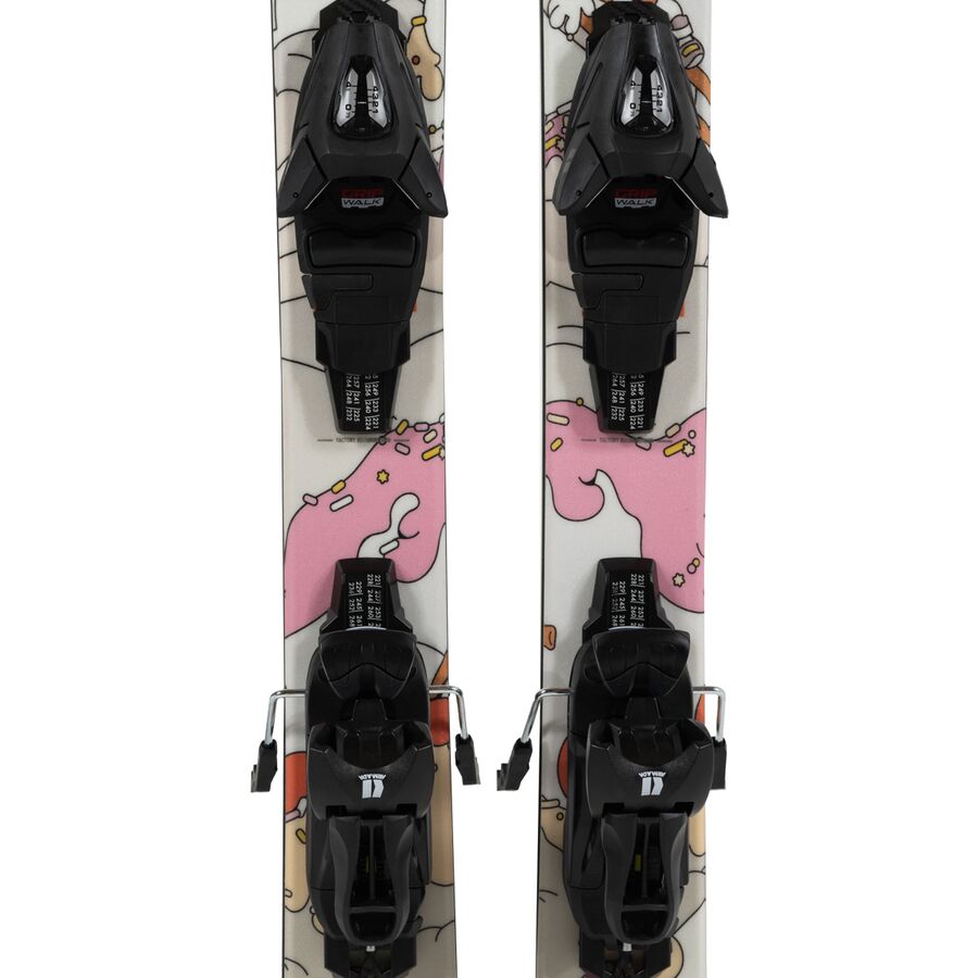 Armada ARJ Ski + C5 Binding - 2025 - Kids' Pop Art White