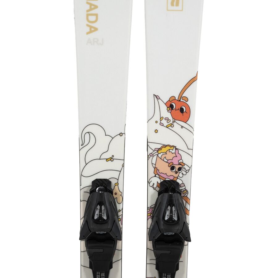 Armada ARJ Ski + C5 Binding - 2025 - Kids' Pop Art White