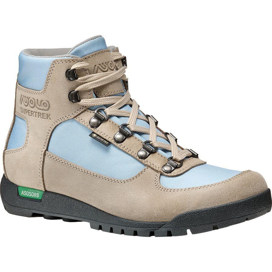 Asolo Supertrek GV Hiking Boot - Women's Earth Beige/Blue Fog