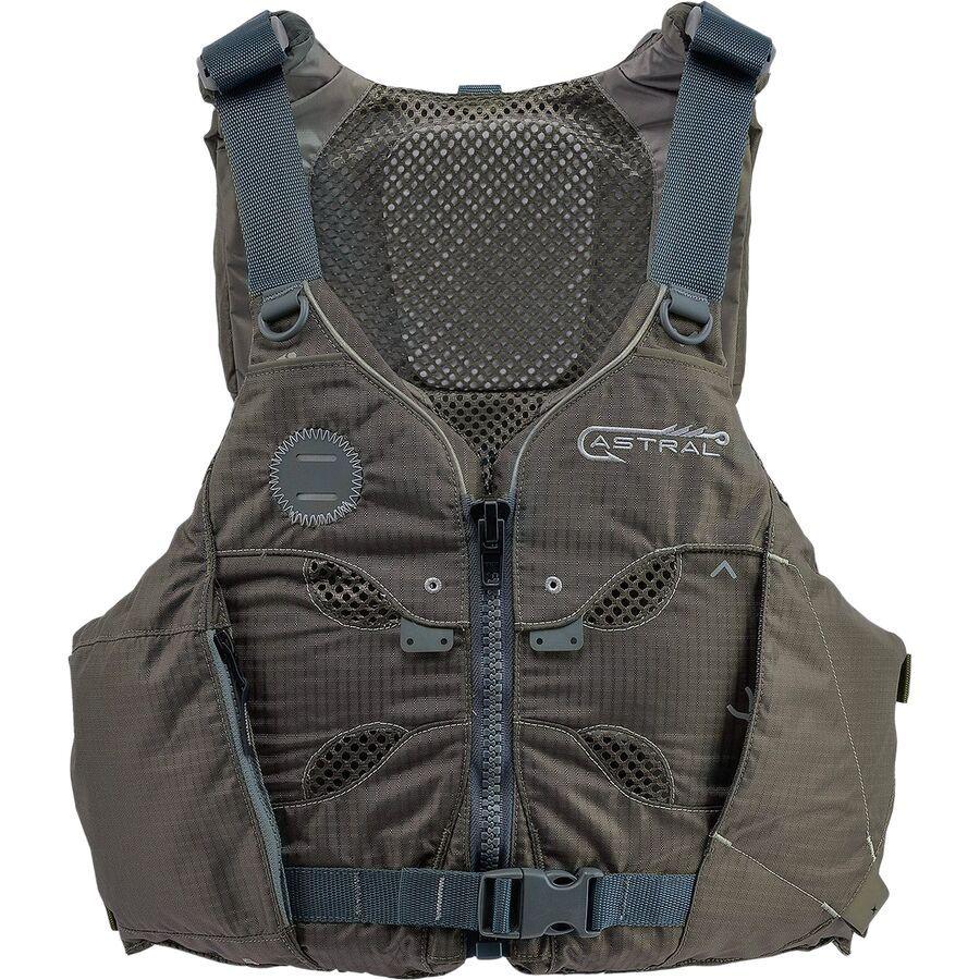 Astral V-Eight Fisher Personal Flotation Device Pebble Gray