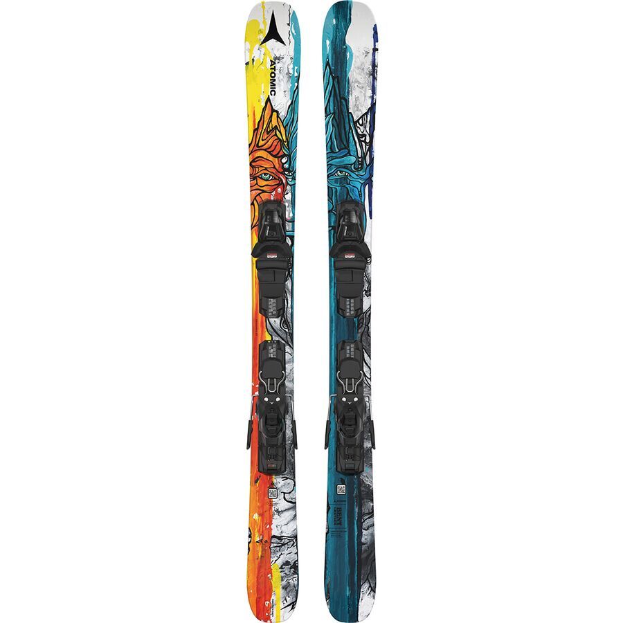 Atomic Bent Chetler Mini 153-163 Ski + M10 GW Binding - Kids' Blue/Yellow