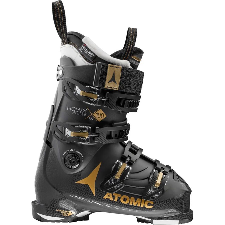 Atomic Hawx Prime 100 Ski Boots - Women's Black/Gold
