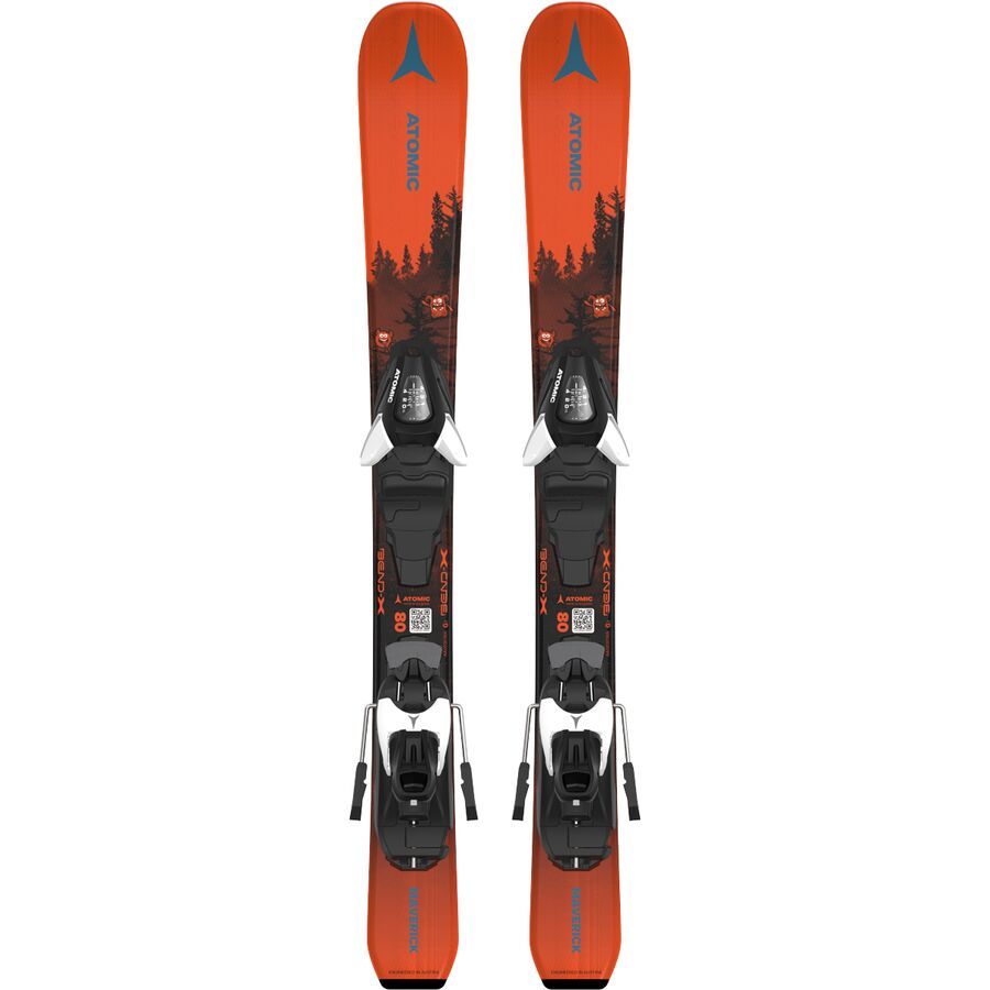 Atomic Maverick Jr 70-90 + C 5 GW Ski - 2025 - Kids' Orange/Black