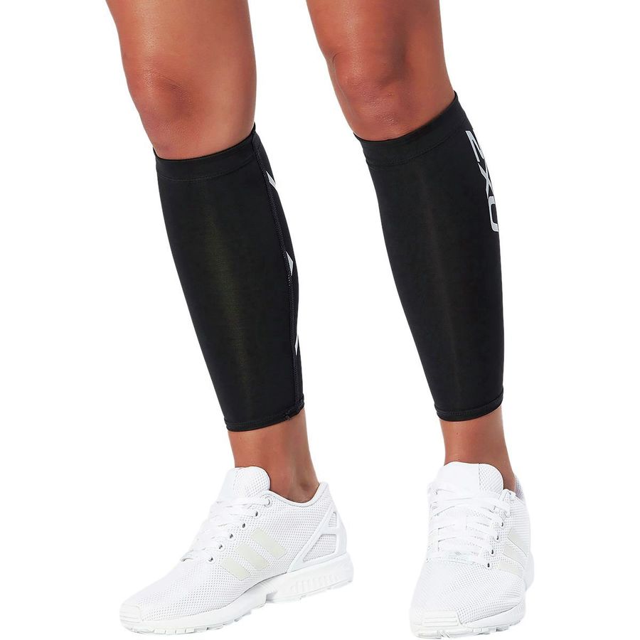 2XU Compression Calf Guard Black/Black