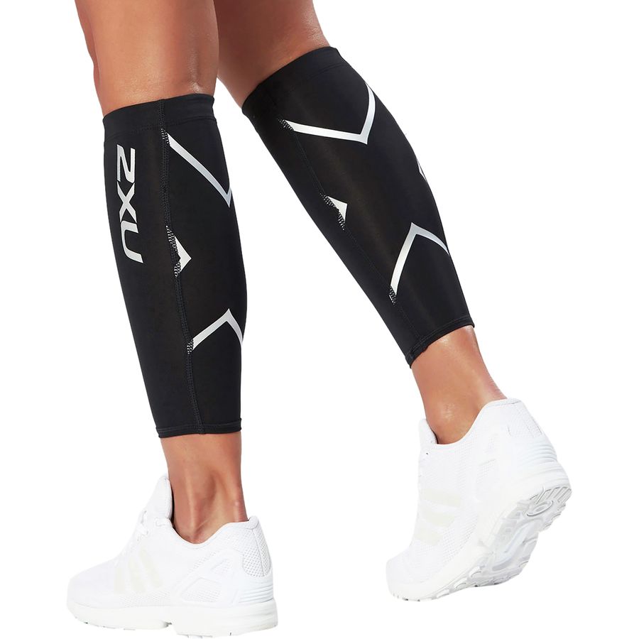 2XU Compression Calf Guard Black/Black