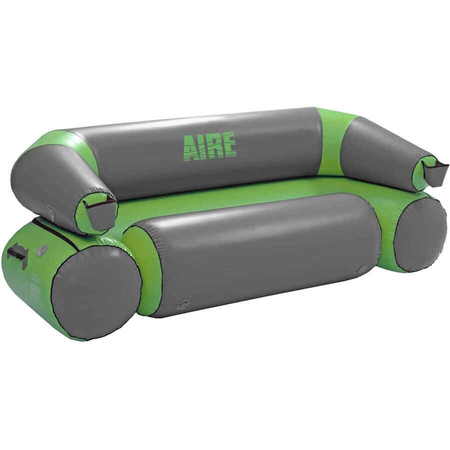 Aire River Couch Dark Grey/Lime