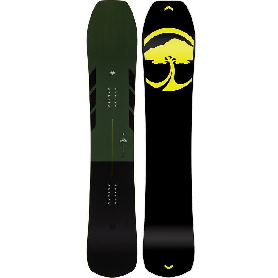 Arbor Coda Snowboard - 2025 Black/Green
