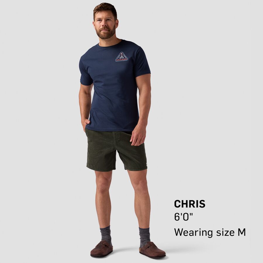 Backcountry Chicago Wind T-Shirt Navy