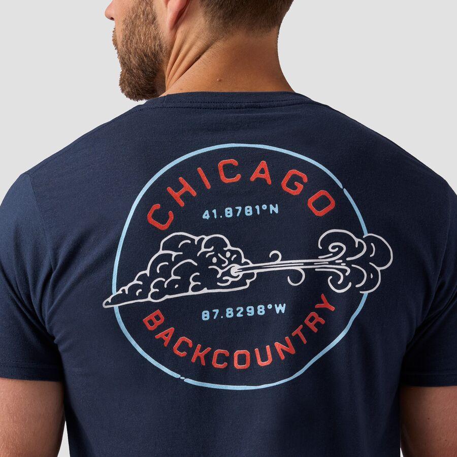 Backcountry Chicago Wind T-Shirt Navy